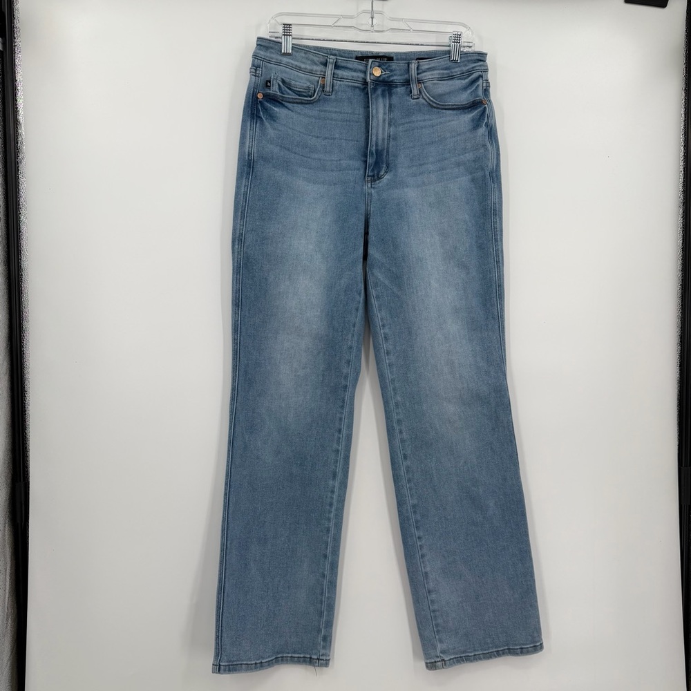 Judy Blue Women's Straight Leg Jeans - Light Blue